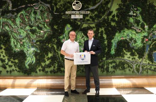 Le Golf National, site de la Ryder Cup 2018, signe un partenariat avec Mission Hills Chine, le plus grand club de golf au monde !