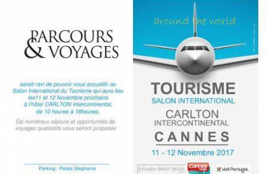 Venez nous rencontrer au Salon International du Tourisme à Cannes
