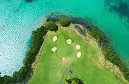 Où golfer dans l'Océan Indien?