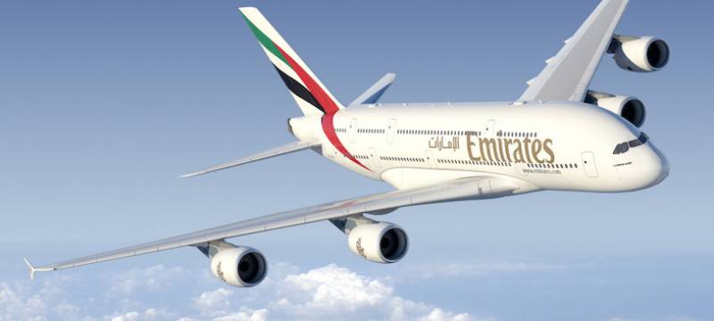 L'A380 d'Emirates arrive à l'aéroport de Nice !!!